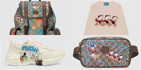 Nouvelle collection capsule Donald Duck x Gucci.